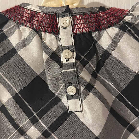 💖HOST PICK💖 Gymboree Plaid Baby Dress with Bow (Size 0-3 months) - Picture 3 of 4